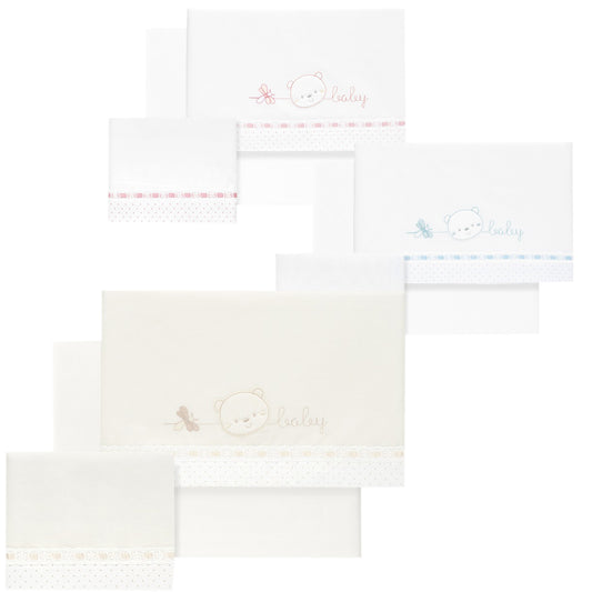 Tríptico para carrito, cara osito