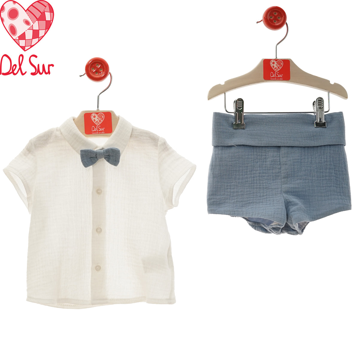 Conjunto ceremonia celeste (6 a 48 meses)