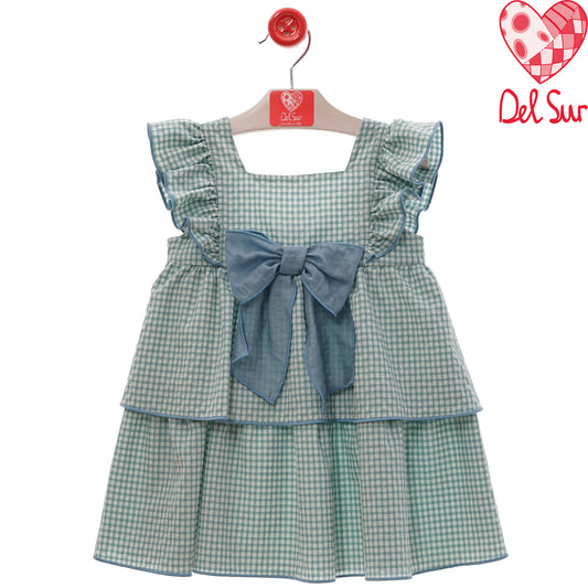 Vestido a cuadros (2 a 6 años)