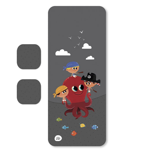Colchoneta + Protectores Pulpo Pirata