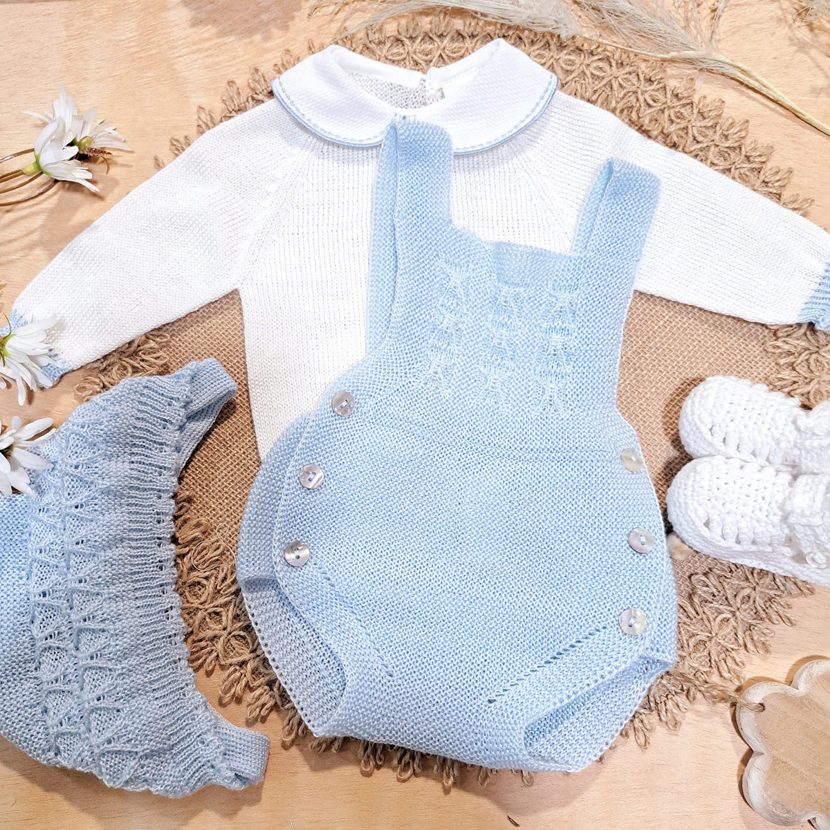 Conjunto ranita/peto bebé (0 a 3 meses)