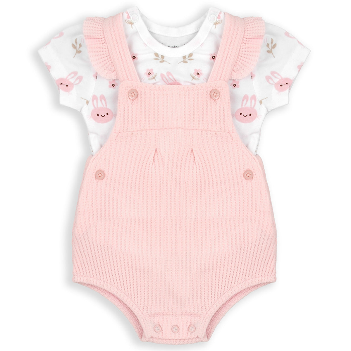 Conjunto ranita rosa (0 a 12 meses)