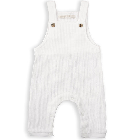 Peto blanco unisex (1 a 12 meses)
