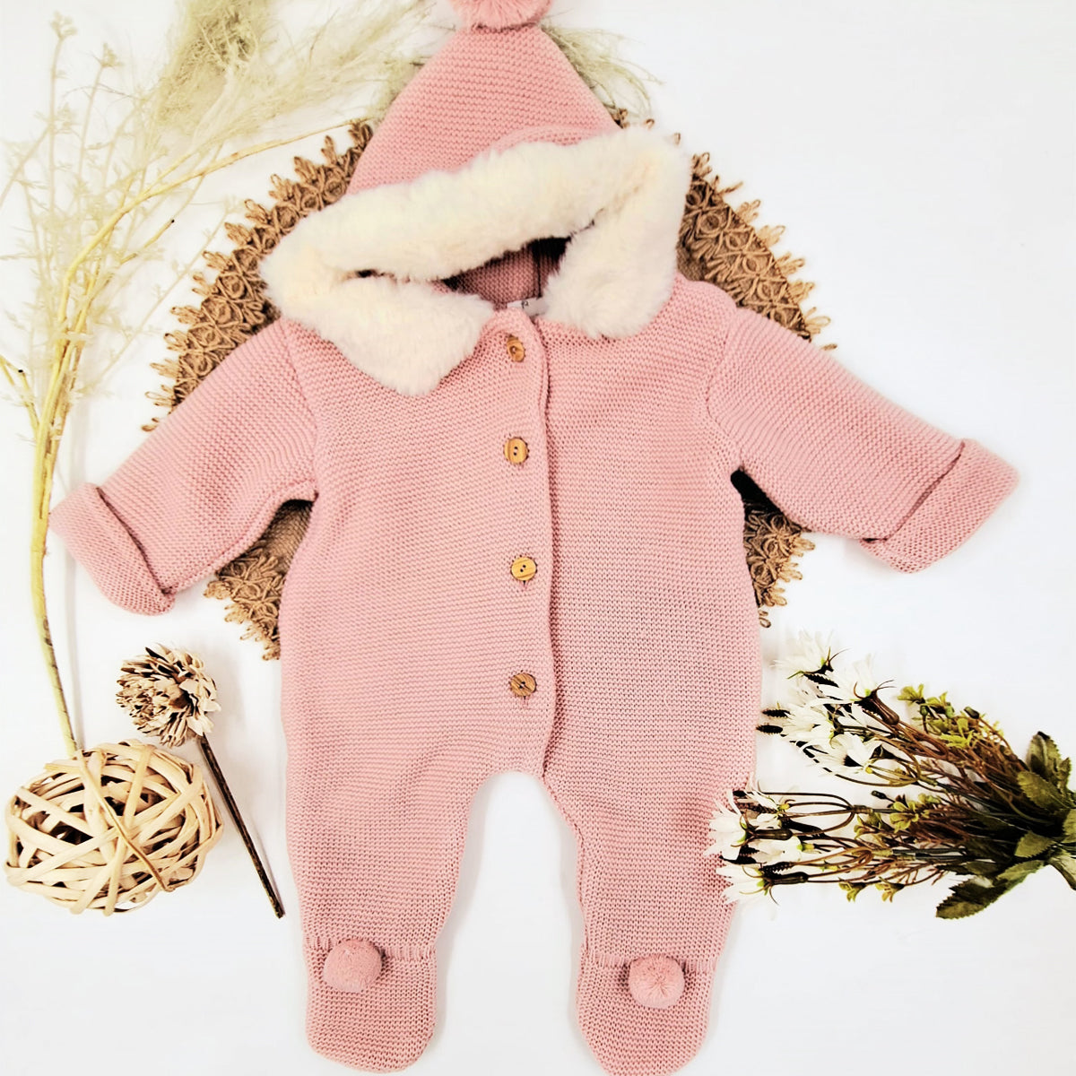 Buzo de punto maquillaje (1 a 12 meses)