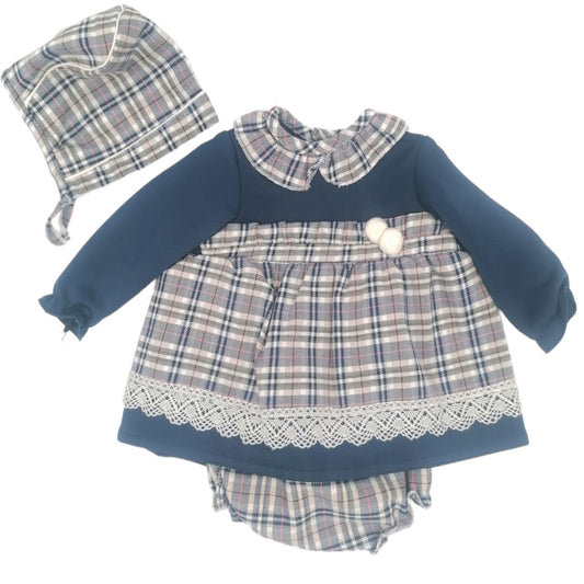 Jesusito Tres Piezas Azul (3 a 36 meses)