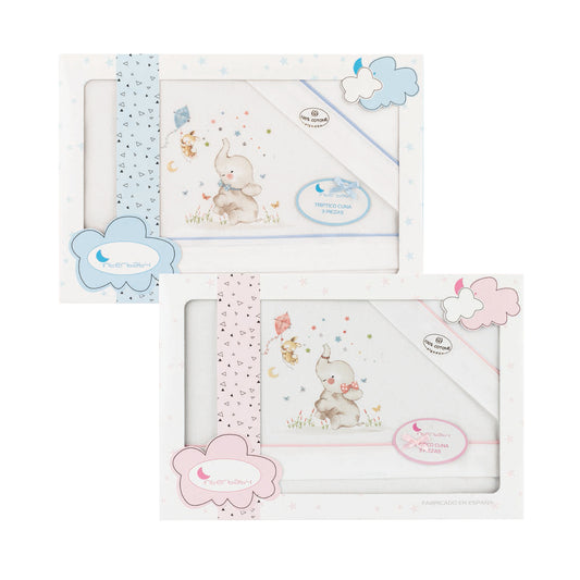 Tríptico para carrito, elefante