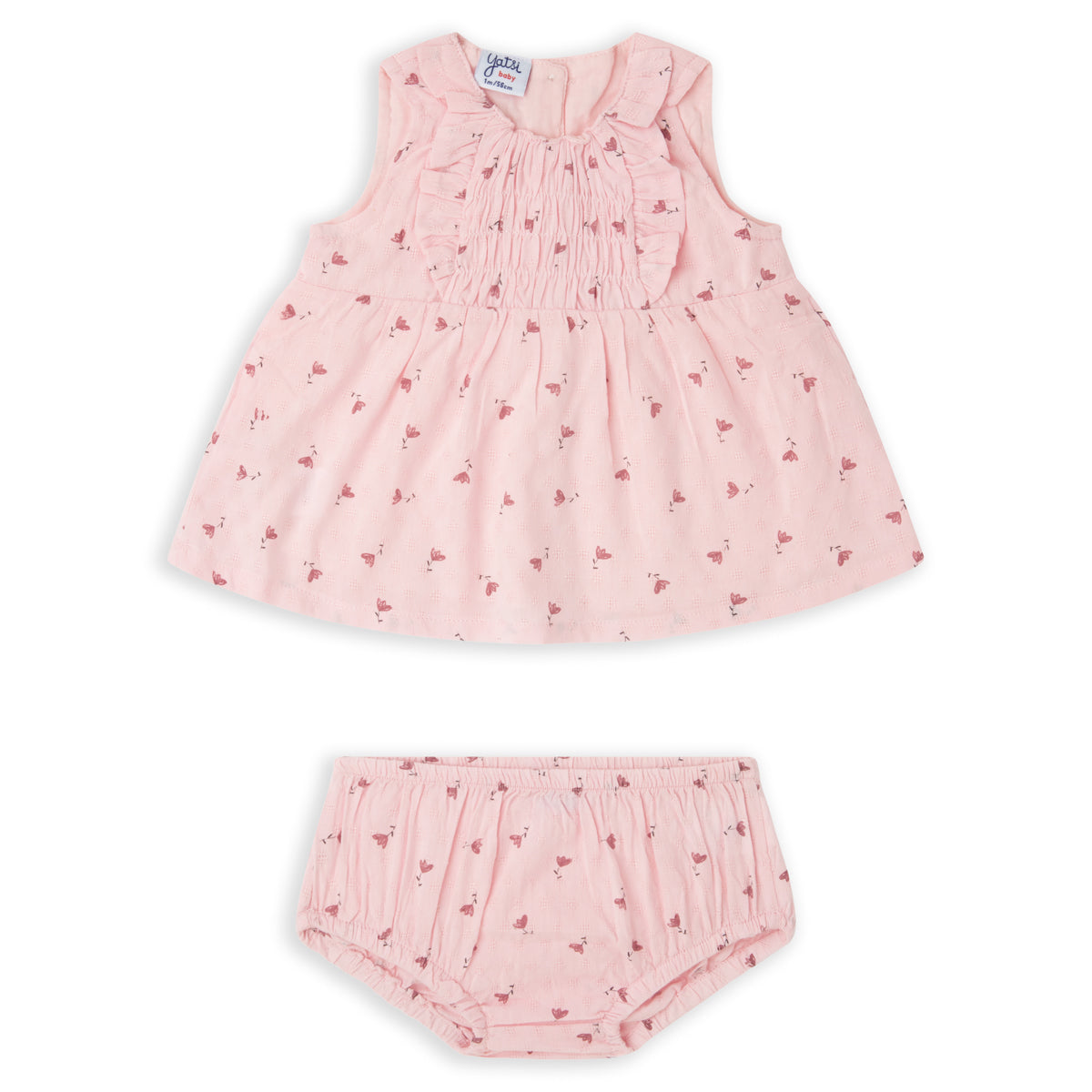 Conjunto 2 piezas rosa (1 a 18 meses)