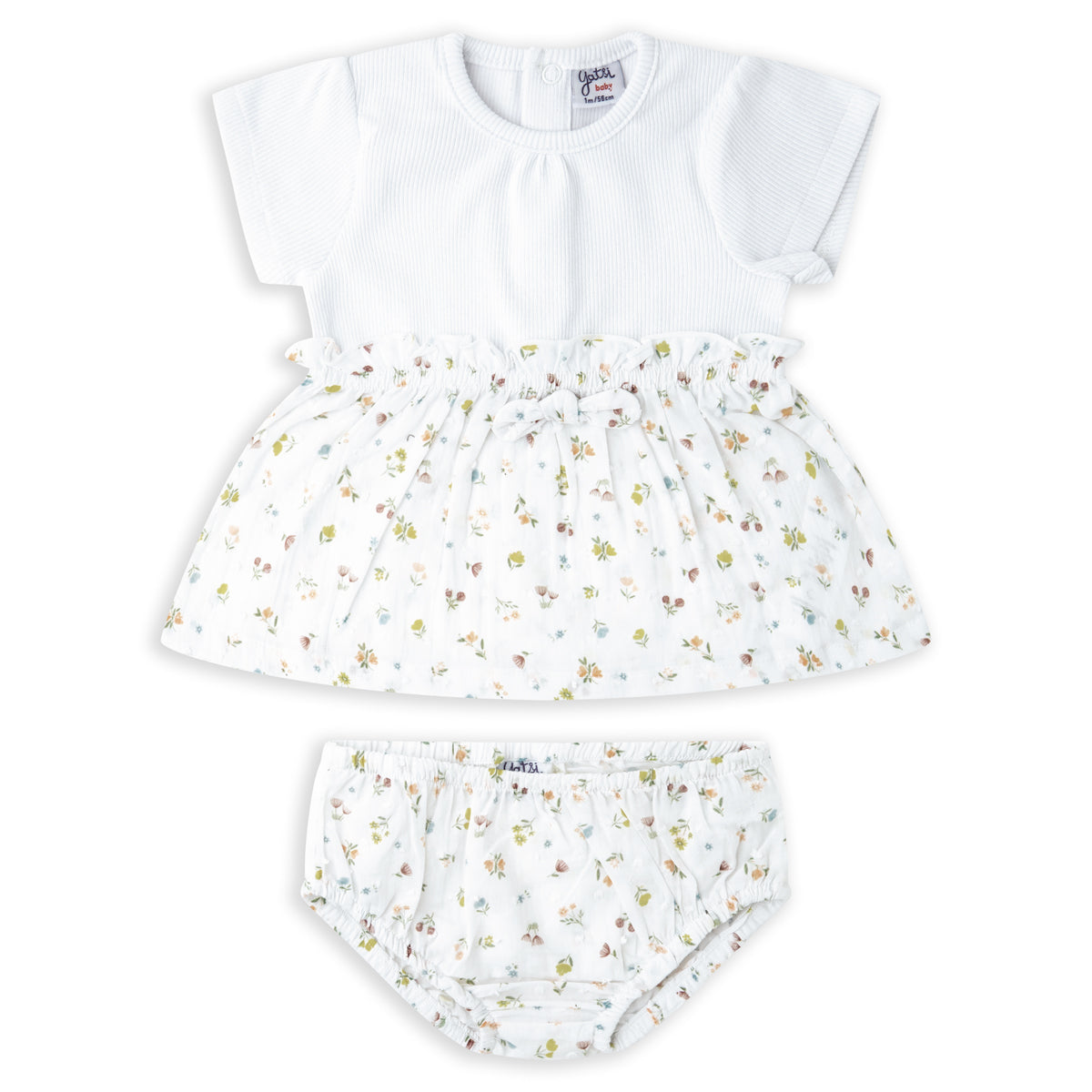 Conjunto 2 piezas florecitas (1 a 18 meses)