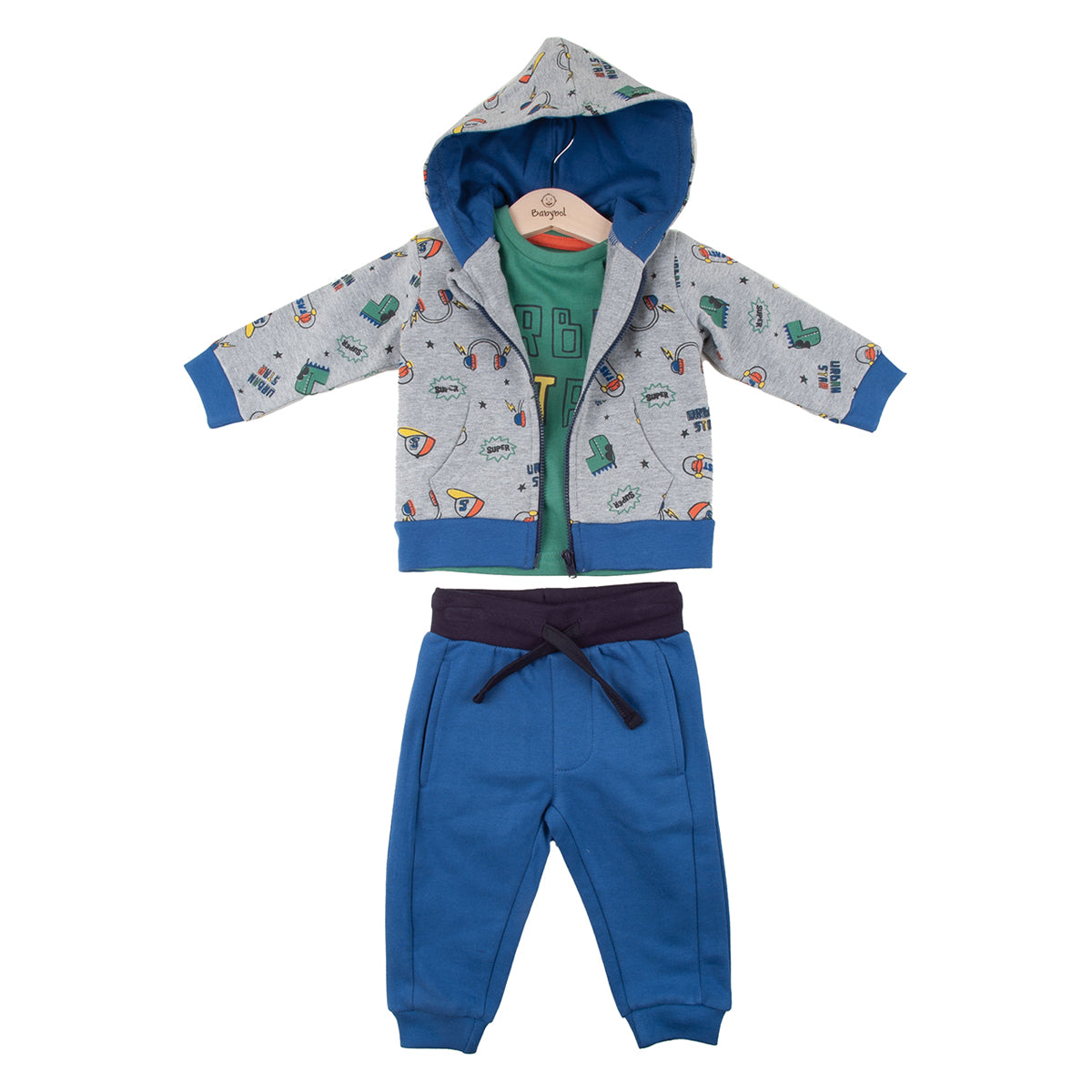 Chándal Infantil 3 Piezas (3-8 años)