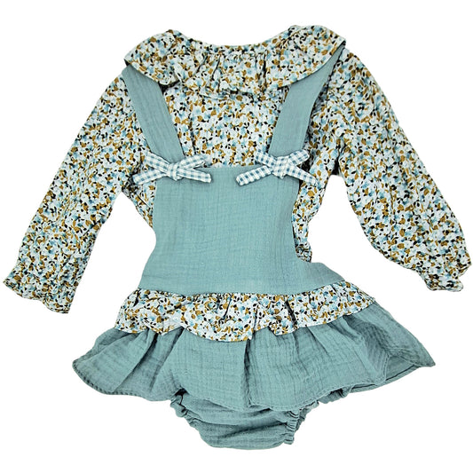 Conjunto Rana Tela Verde