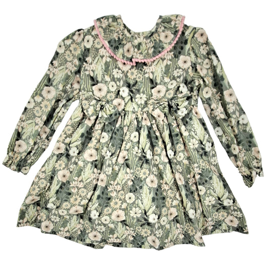 Vestido floreado (3 a 8 años)