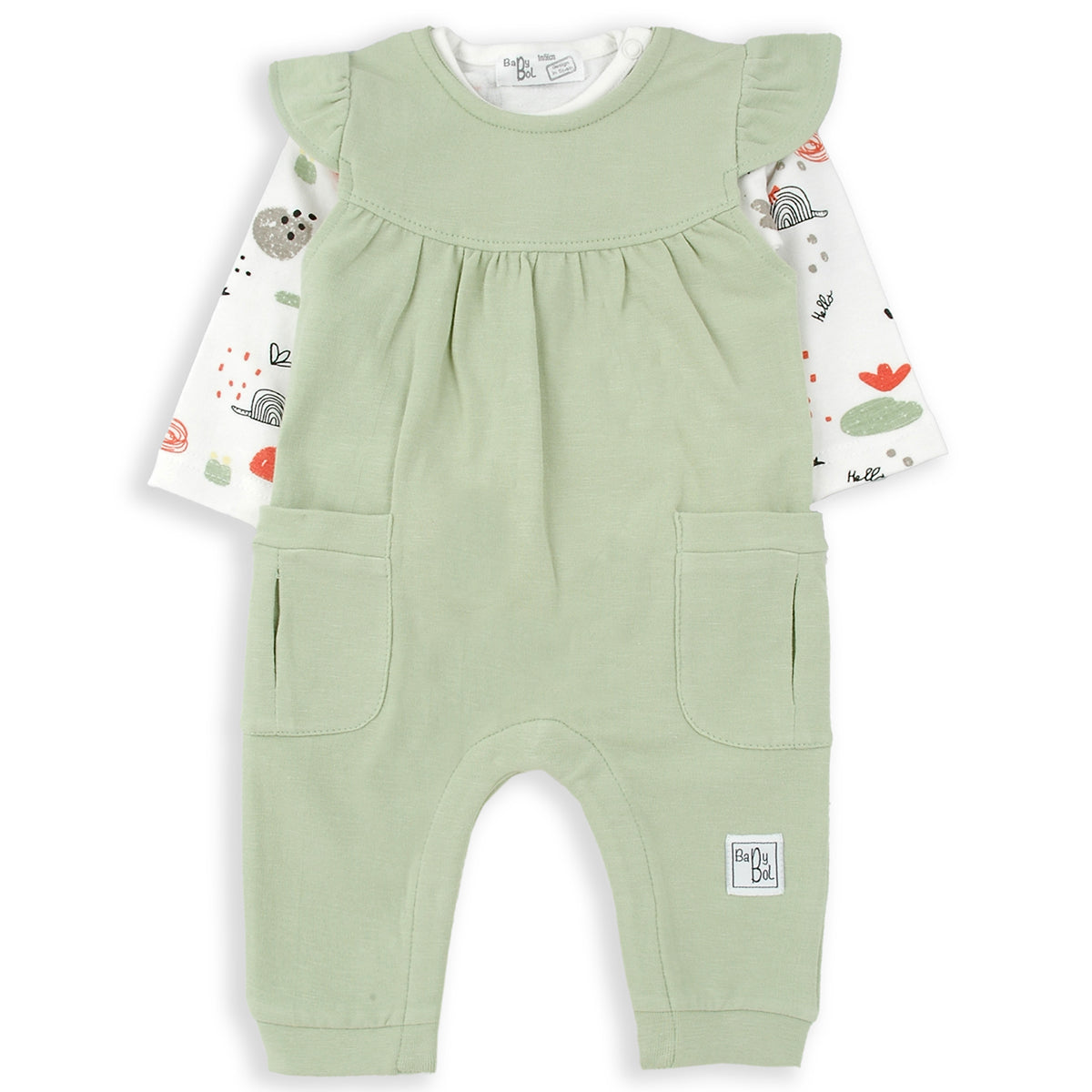 Conjunto peto de 2 piezas (3 a 24 meses)