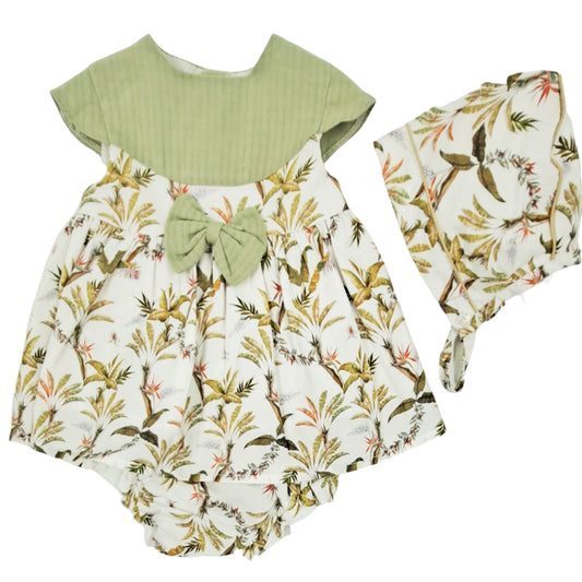 Jesusito floreado 3 piezas (1 a 36 meses)