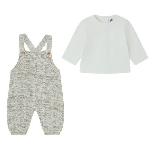 Conjunto de 2 piezas punto (1 a 6 meses)
