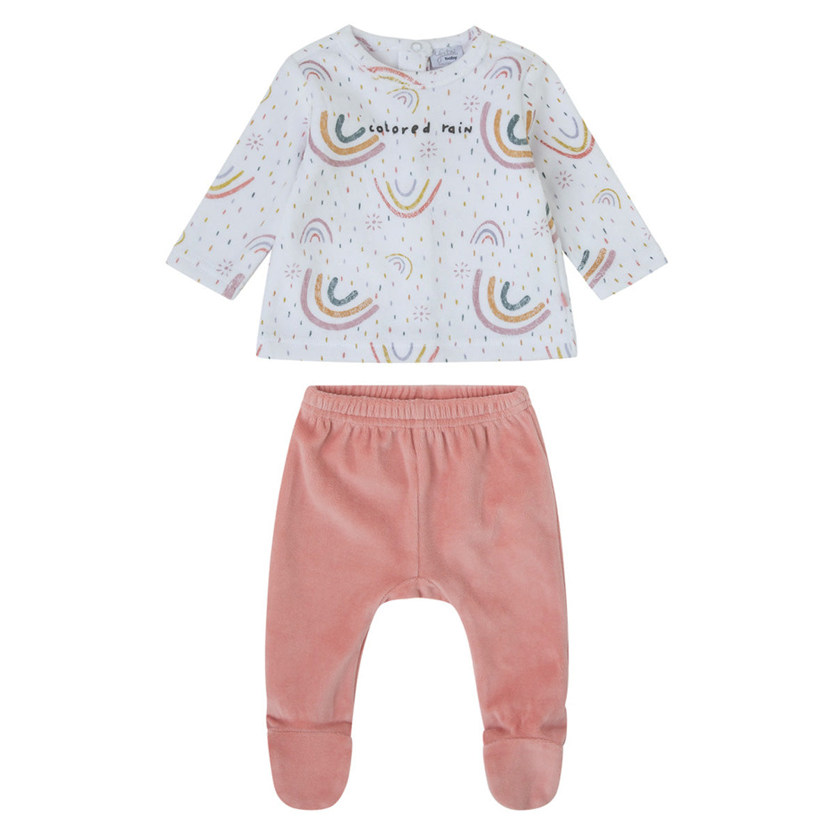 Conjunto de 2 piezas( 0 a 6 meses)