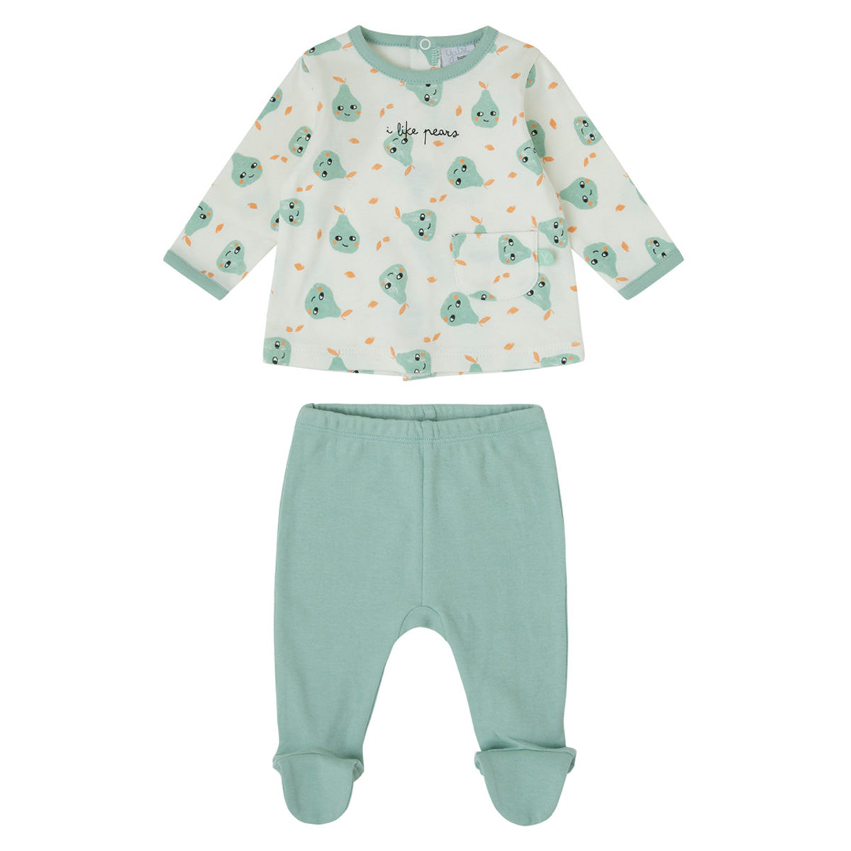 Conjunto de 2 piezas (0 a 6 meses)