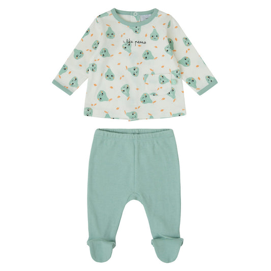 Conjunto de 2 piezas (0 a 6 meses)