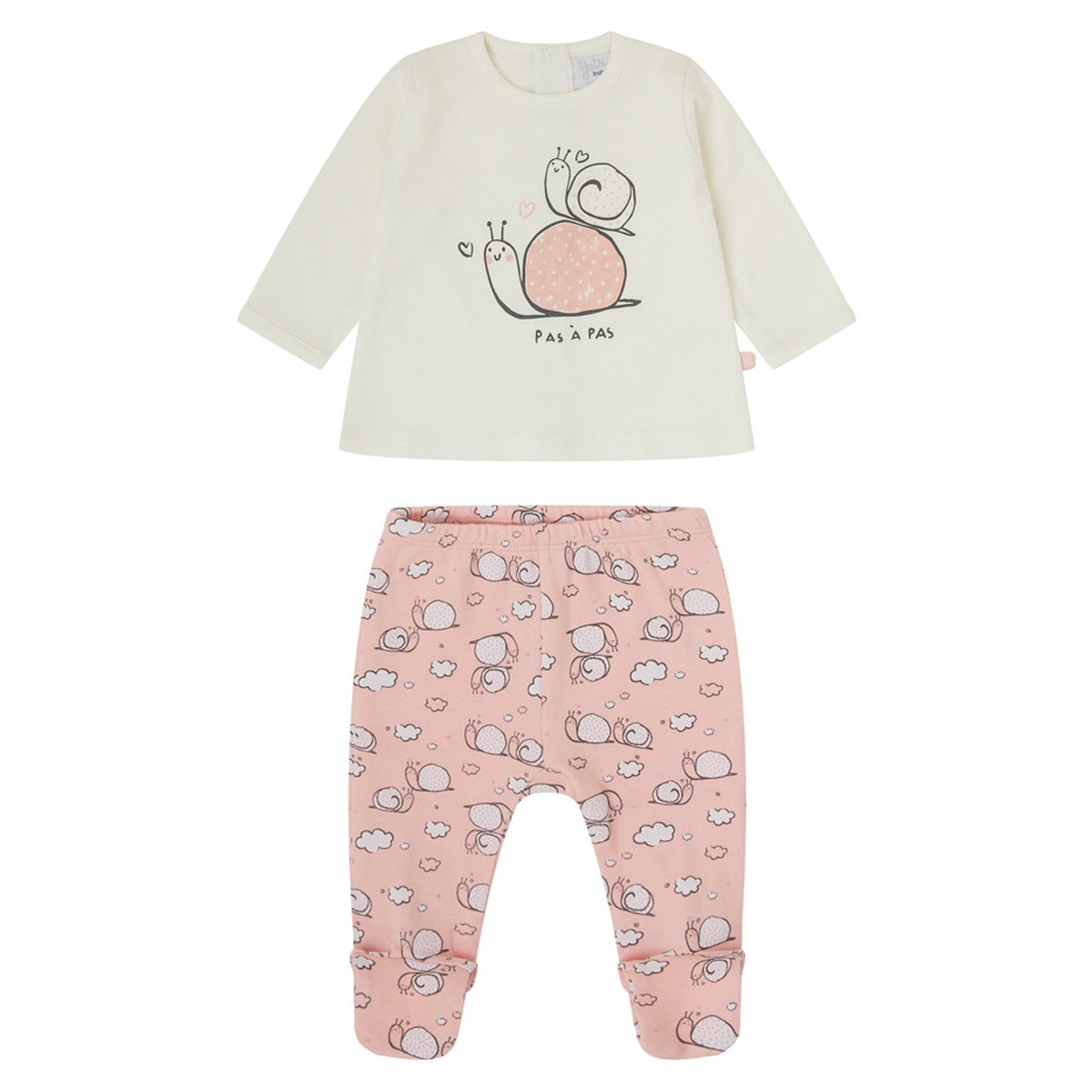 Conjunto de 2 piezas (0 a 6 meses)