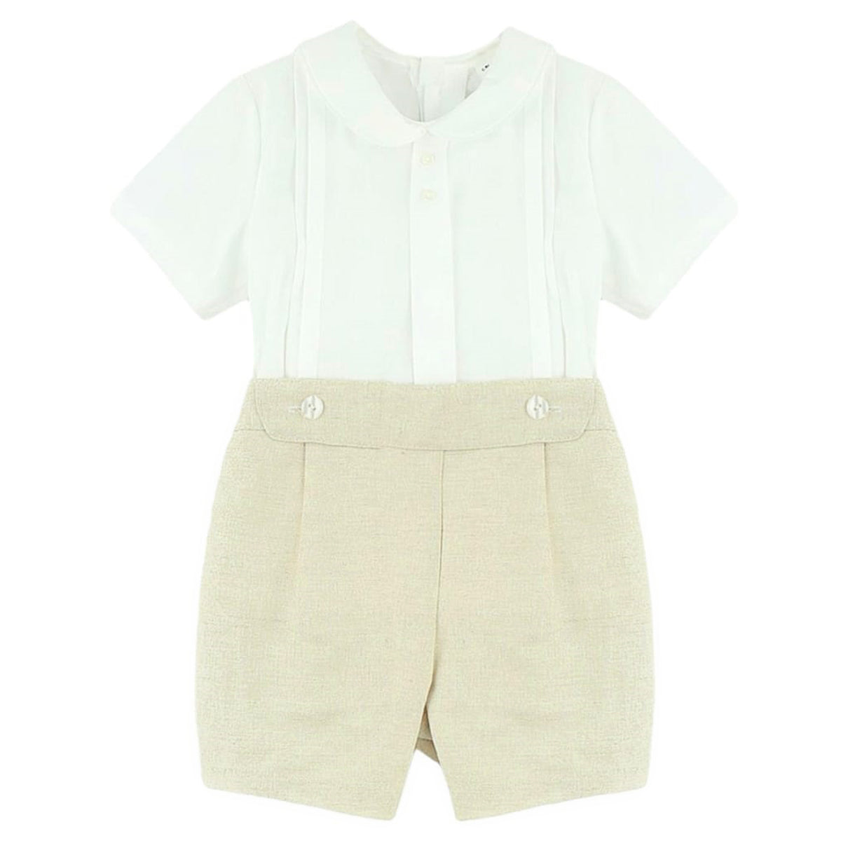 Conjunto 2 piezas beige (3 a 36 meses)