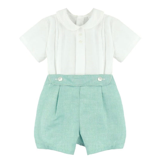 Conjunto 2 piezas verde (6 a 36 meses)