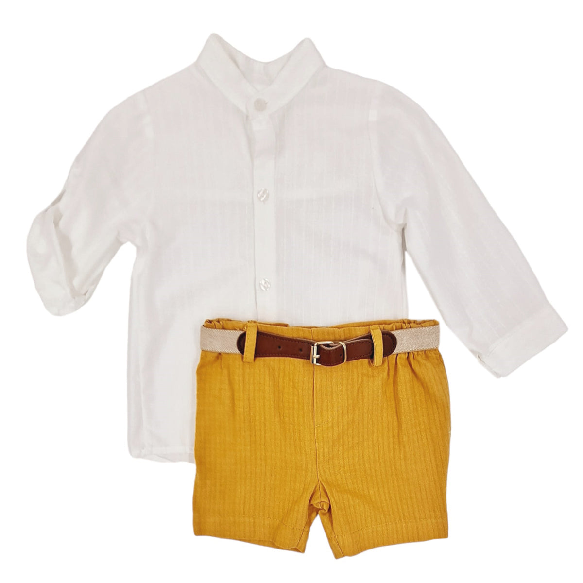 Conjunto mostaza (2 a 6 años)