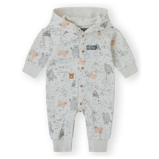 Buzo Ositos Gris (3-12 meses)