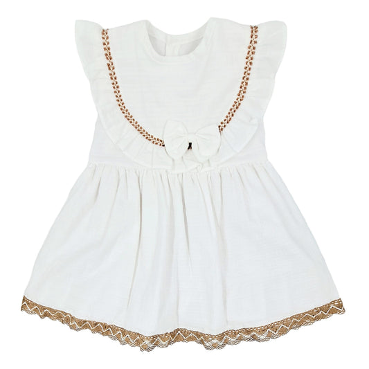 Vestido crudo (5 a 8 años)