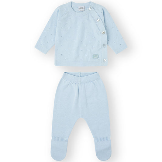Conjunto 2 piezas de punto (0 a 6 meses)