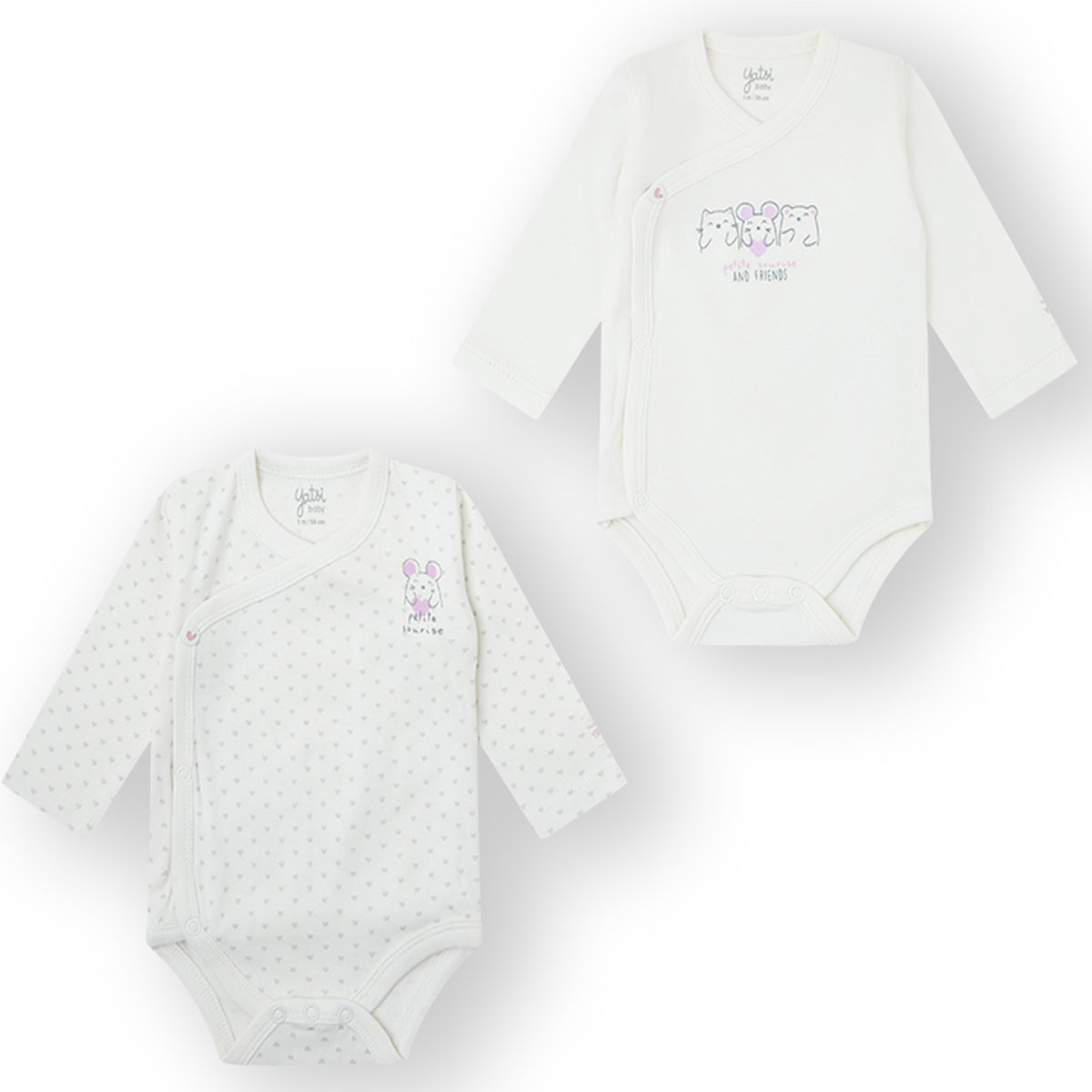 Pack 2 bodys (0 a 6 meses)