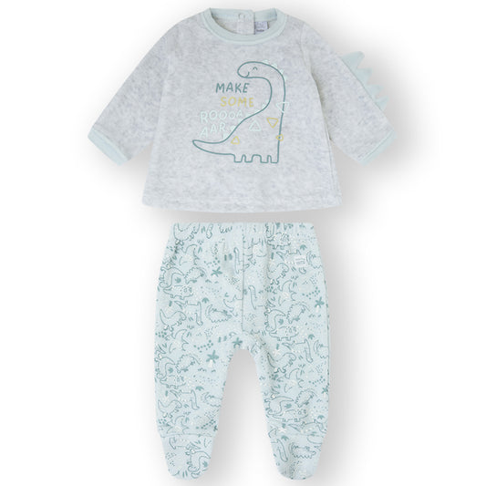 Conjunto tundosado (0 a 6 meses)