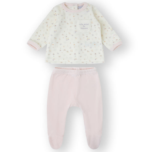 Conjunto tundosado (0 a 6 meses)