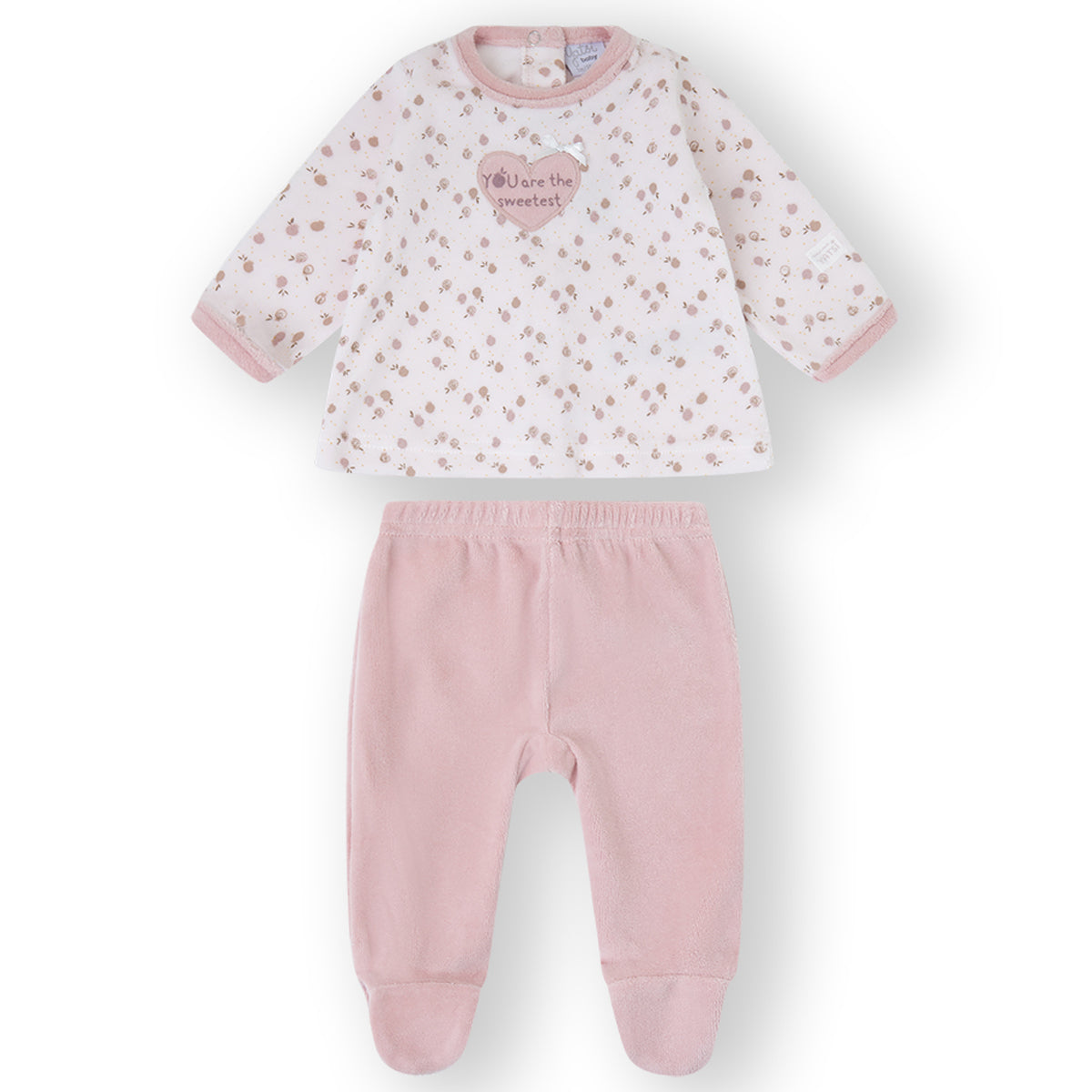 Conjunto tundosado (0 a 6 meses)