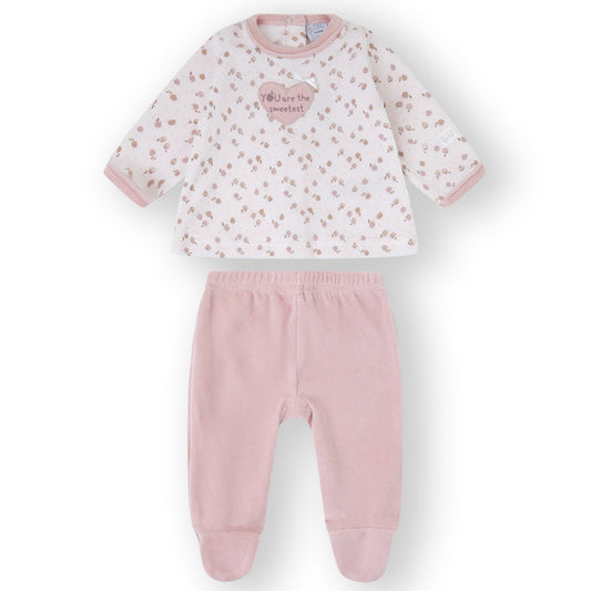 Conjunto tundosado (0 a 6 meses)