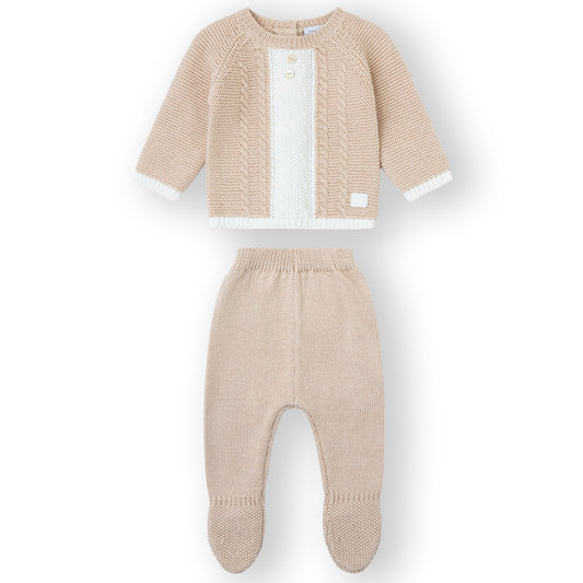 Conjunto tostado (0 a 6 meses)