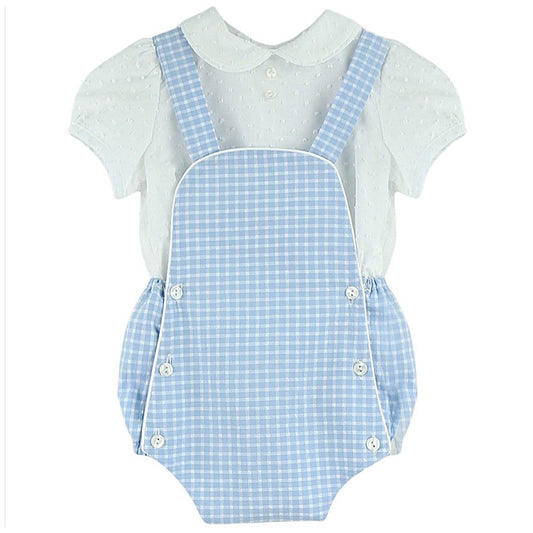 Conjunto ranita azul (1 a 18 meses)