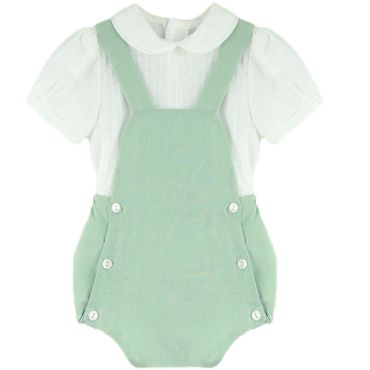 Conjunto ranita verde (1 a 18 meses)