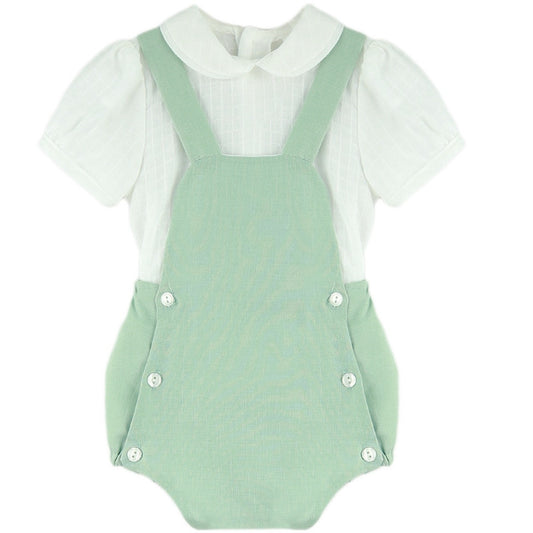 Conjunto ranita verde (1 a 18 meses)