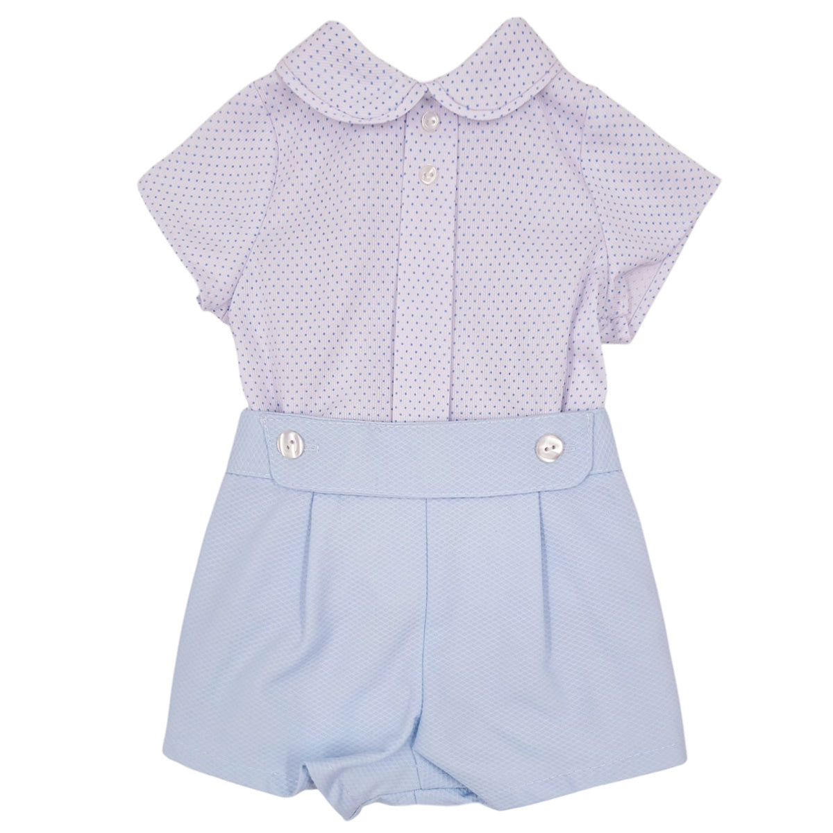 Conjunto 2 piezas azul (3 a 24 meses)