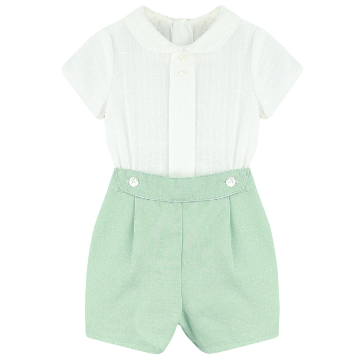 Conjunto 2 piezas verde (6 a 36 meses)