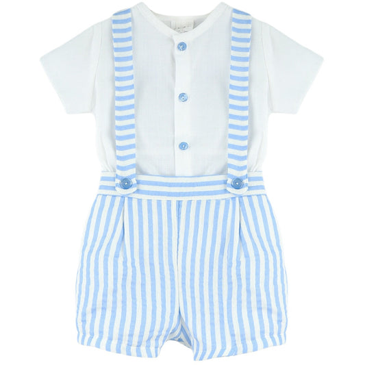 Conjunto pinocho azul (6 a 36 meses)