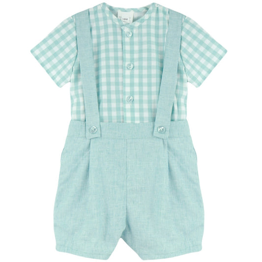 Conjunto pinocho verde (6 a 36 meses)