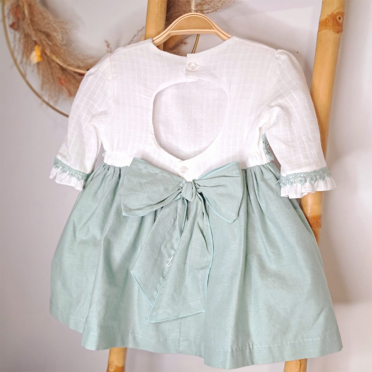 Vestido verde (12 a 36 meses)
