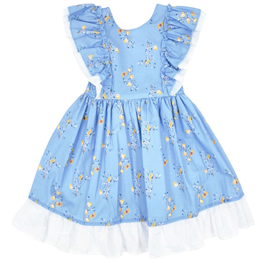 Vestido Floreado mariposas (3 a 12 años)
