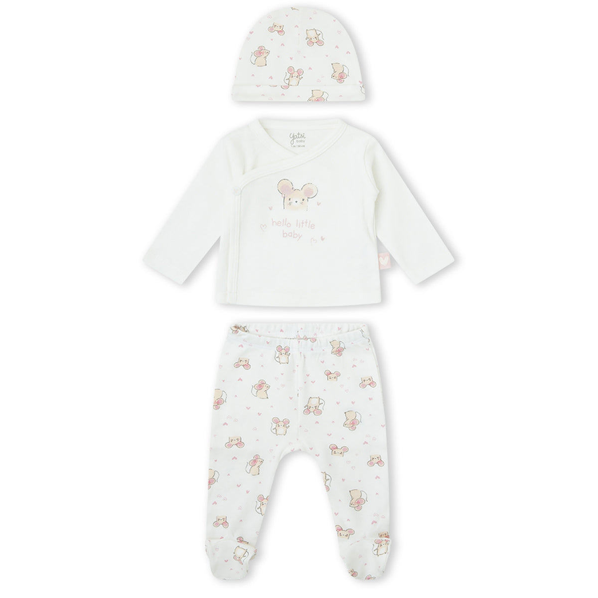 Conjunto 3 piezas (00 a 3 meses)