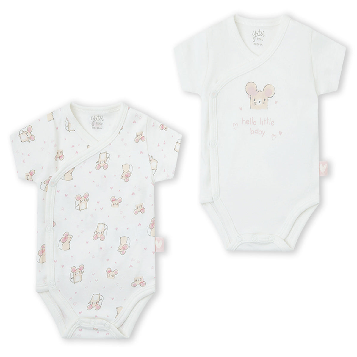 Pack 2 bodys (0 a 6 meses)