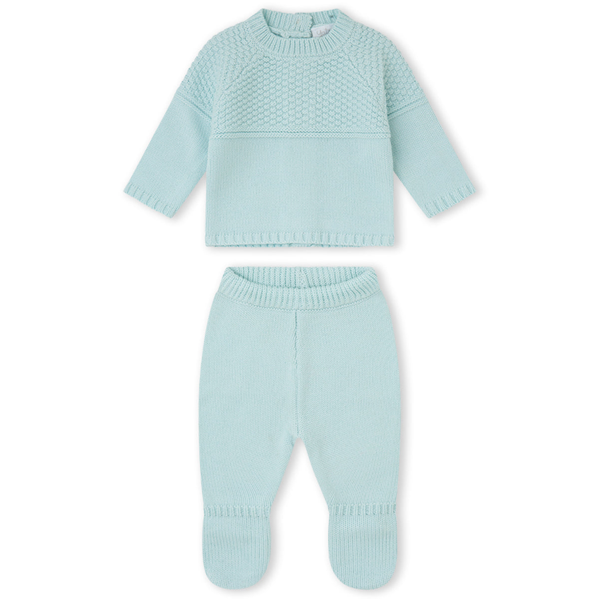 Conjunto de punto verde (0 a 6 meses)