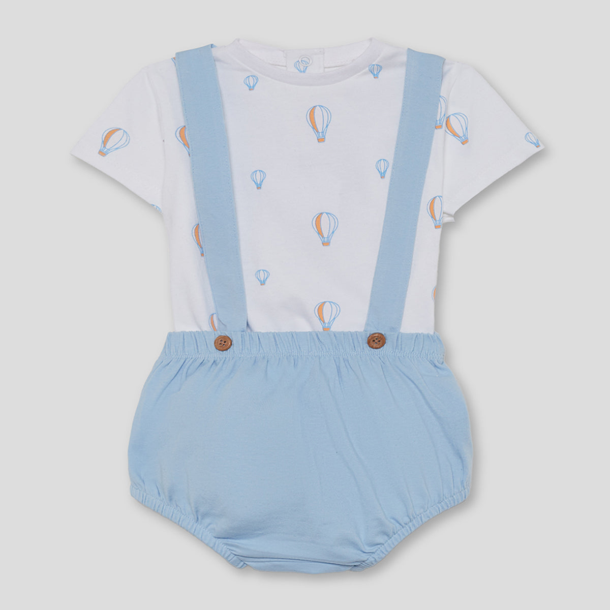 Conjunto ranita azul (1 a 18 meses)