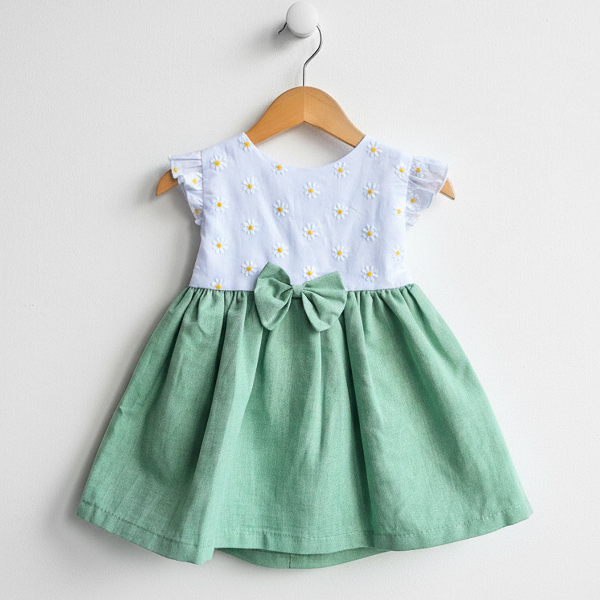 Vestido verde (12 a 36 meses)