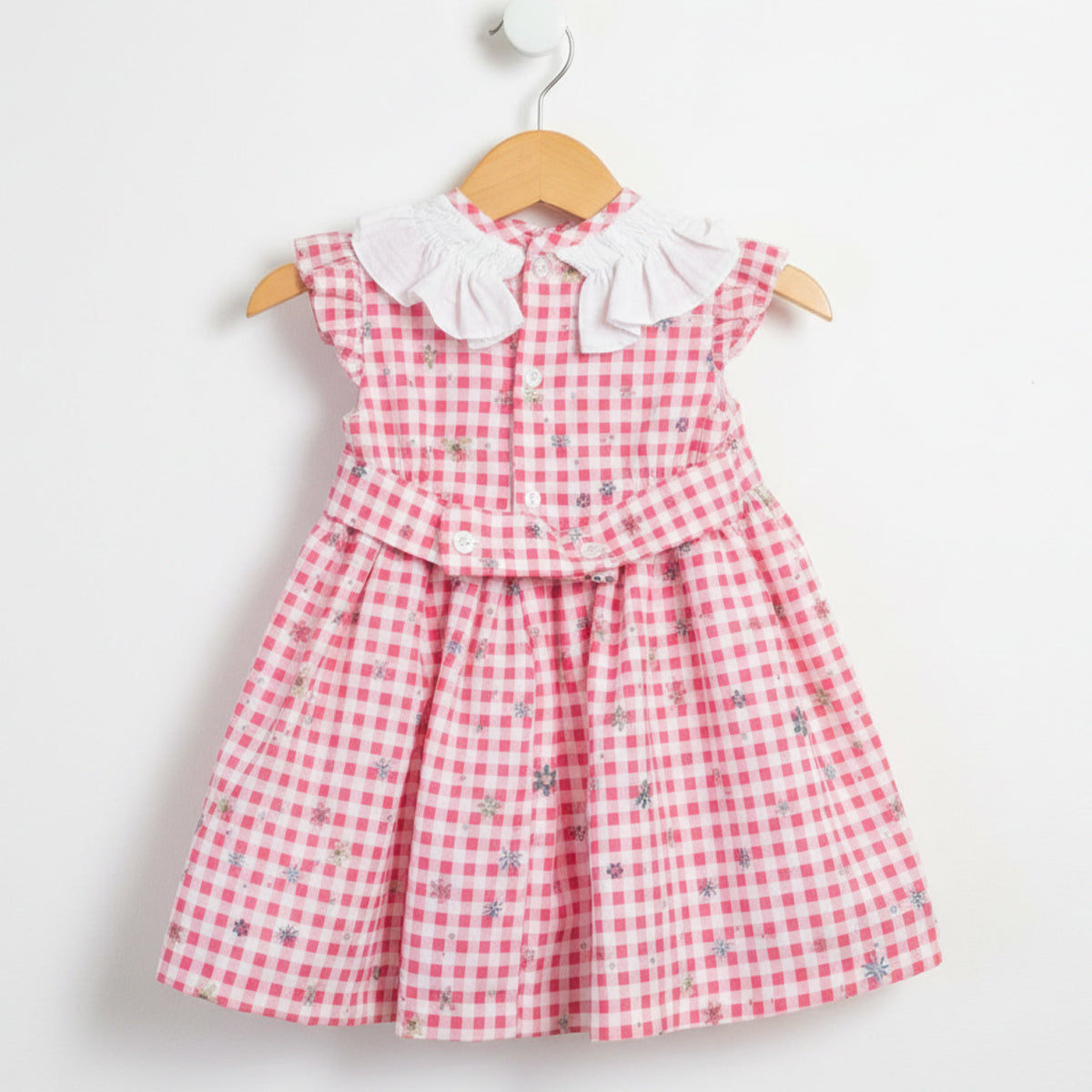 Vestido infantil rojo (3 a 8 años)