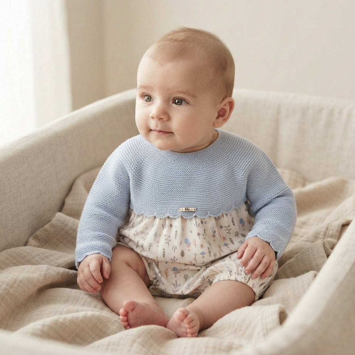 Ranita/pelele bosque (3 a 6 meses)